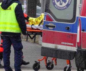 Piesza potrącona przez tramwaj. Składy na objazdach