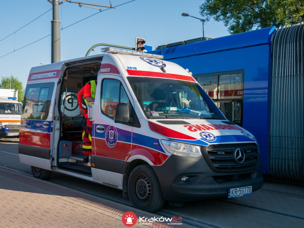 Zderzenie tramwajów na ul. Klimeckiego