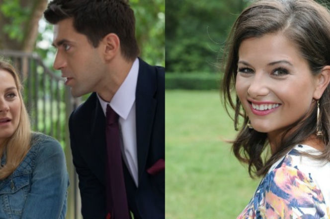 Przyjaciółki 6 sezon. Inga (Małgorzata Socha), Robert (Krzysztof Wieszczek), Dorota (Agnieszka Sienkiewicz)