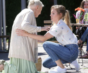 M jak miłość odc. 1402. Olga (Anna Milewska), Aga (Ina Sobala)