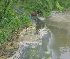 Zrzut ścieków po awarii w przepompowni