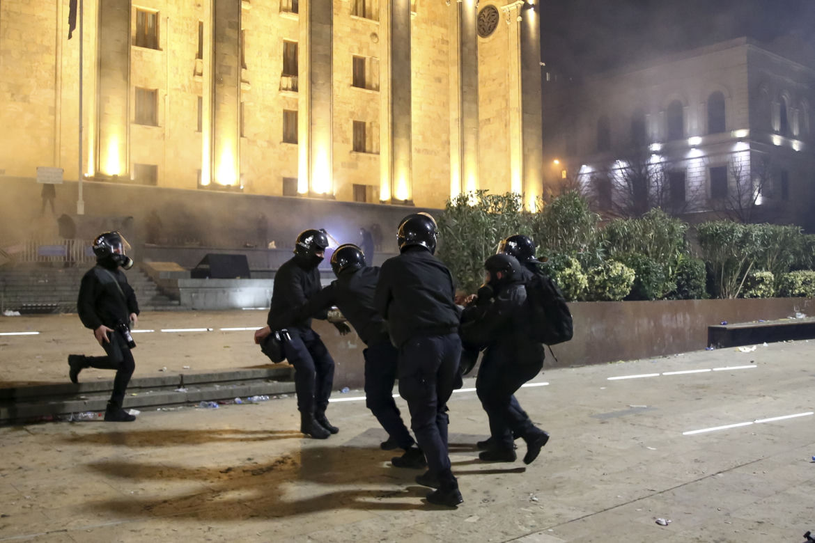 Protesty w Gruzji