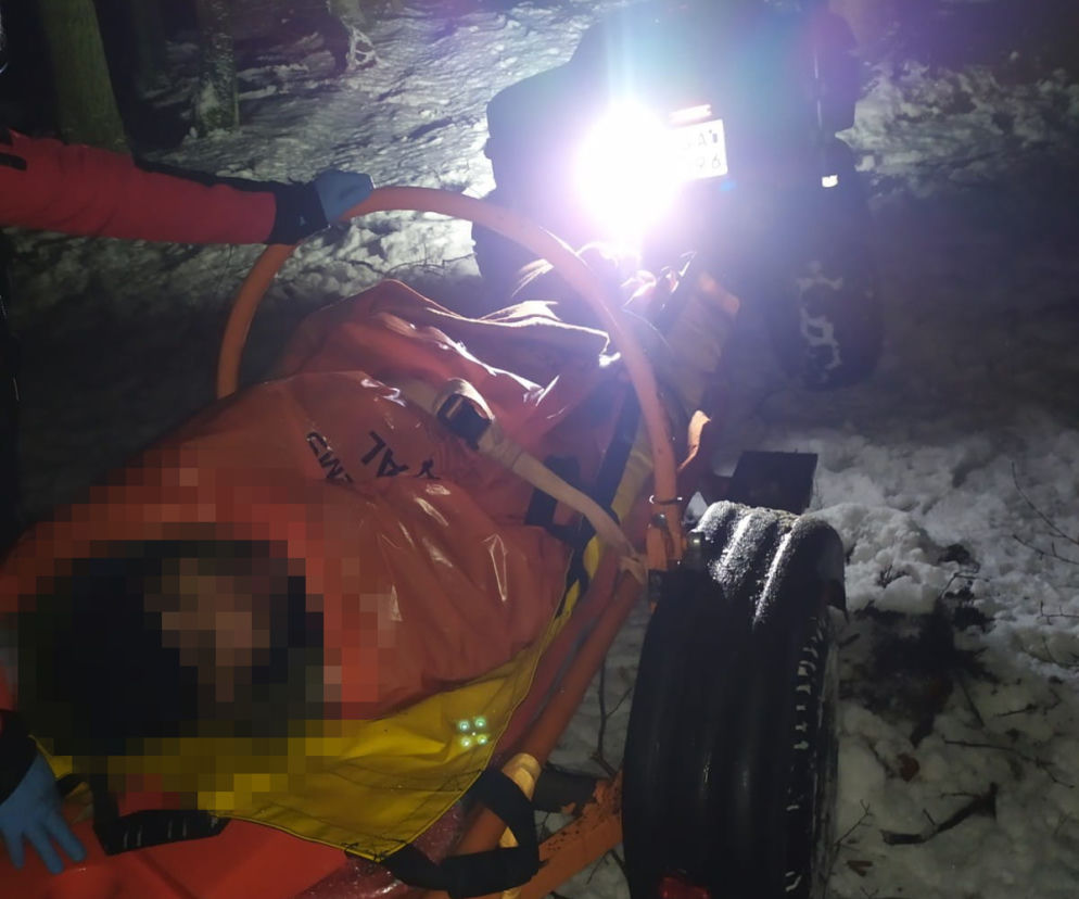 GDYNIA: Chciał się SPRAWDZIĆ ZIMĄ W LESIE, omal nie zamarzł. Miłośnik survivalu postawił na nogi WSZYSTKIE SŁUŻBY!