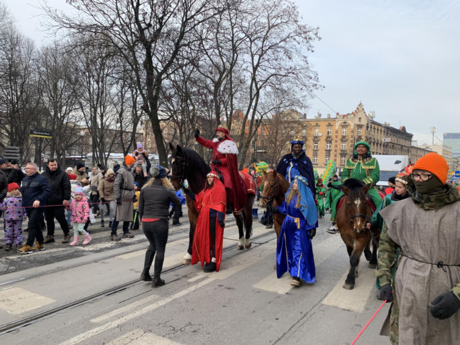 Orszak Trzech Króli w Katowicach przeszedł do Archikatedry