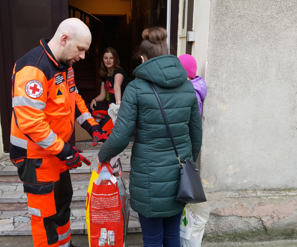  Zbiórka dla Ukraińców w bydgoskim PCK