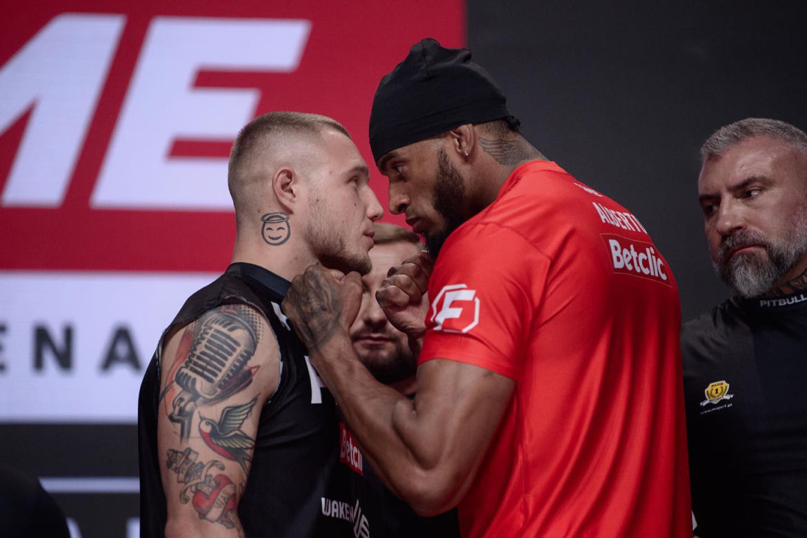 Jakub Kubańczyk Flas - Alberto Simao, K-1, małe rękawice