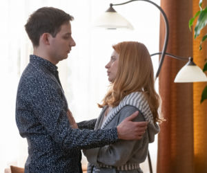 Na Wspólnej odc. 2913. Tomek (Krzysztof Chodorowski), Anastazja (Karolina Bacia)
