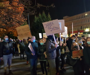 Protesty kobiet w Olsztynie