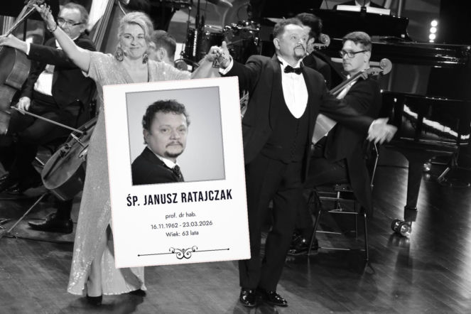 Żona opłakuje tragicznie zmarłego Janusza Ratajczaka. Tchu mi brak. Podała datę pogrzebu