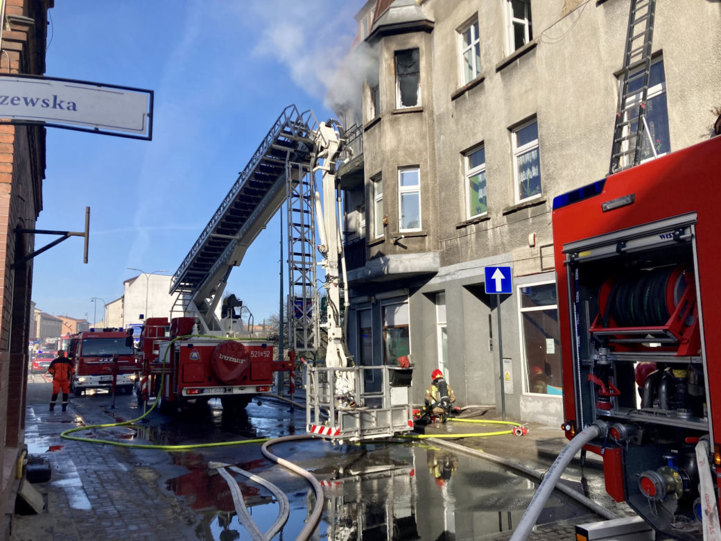 Starogard Gdański. Tragiczny pożar. Zginęło 3 dzieci [31.03.22]