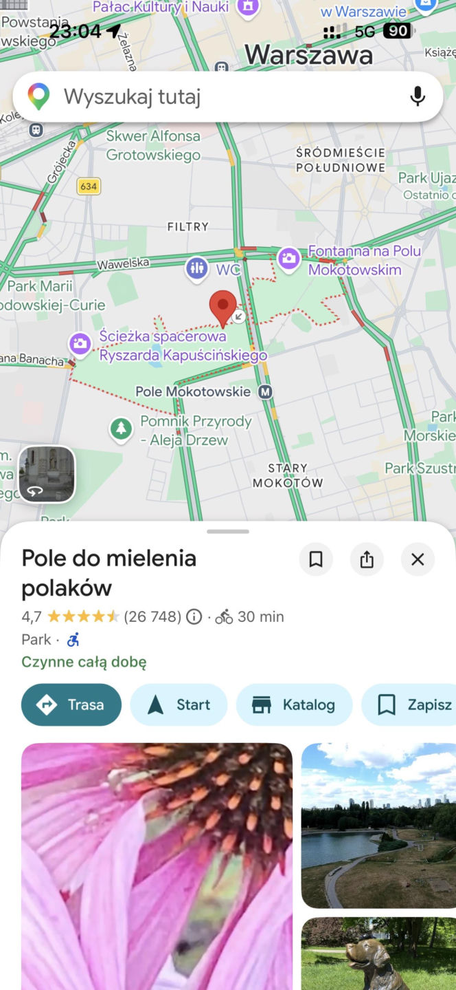 Skandal w Google Maps. Ktoś zmienił nazwy znanych miejsc w Polsce