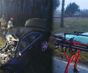 Wypadek w Ulnowie