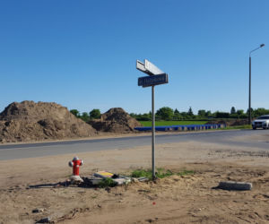 Budowa ronda u zbiegu ul. Szybowników z Działkową