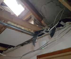 Remont poddasza Małej Galerii