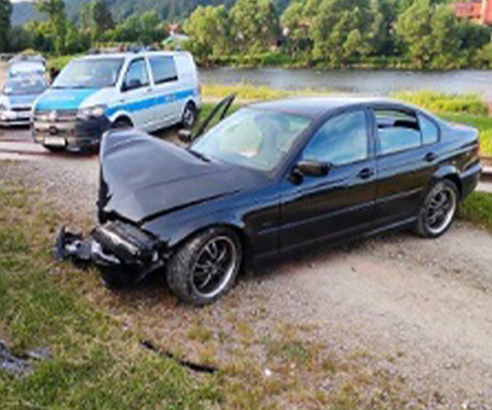 Młody drifter chciał przyszpanować przez kolegami