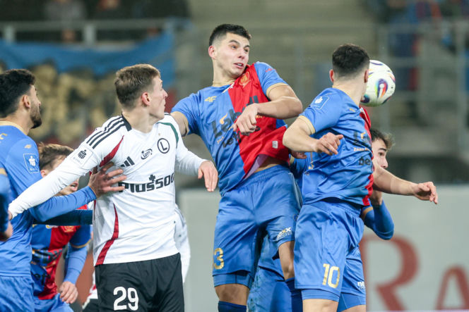 Piast Gliwice - Legia Warszawa, zdjęcia kibiców i zawodników z meczu 18. kolejki PKO BP Ekstraklasy
