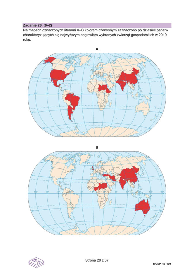 Matura próbna 2026: geografia rozszerzona - wszystkie odpowiedzi do arkusza CKE 15.01.2026