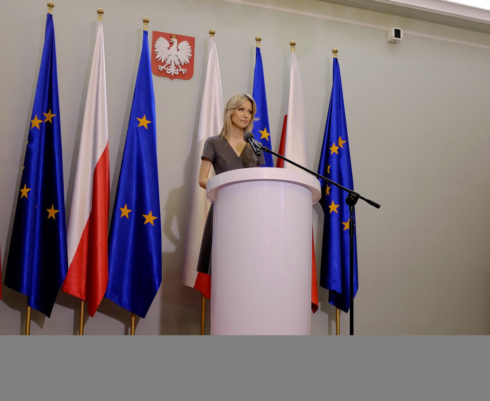 Konferencja Magdaleny Ogórek