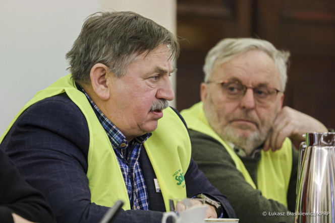 Prezydent Nawrocki rozmawia z rolnikami w Warszawie