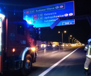 Wypadek na AOW Wrocław