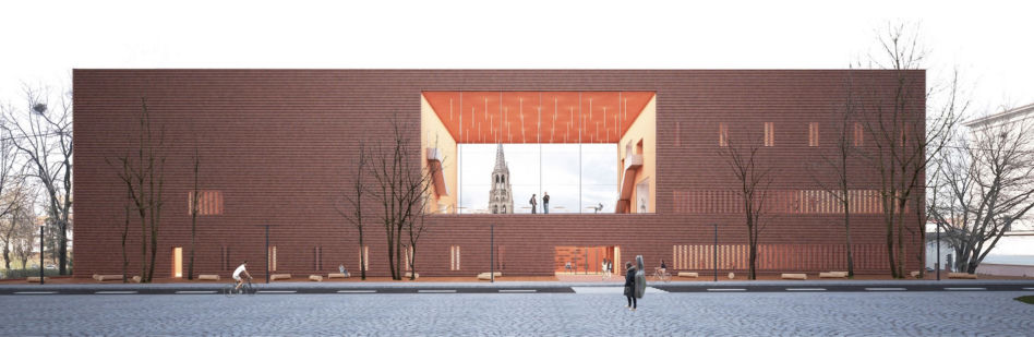 Cztery pomysły na Akademię Muzyczną w Katowicach: SLAS, Konior, MOC i JEMS Architekci