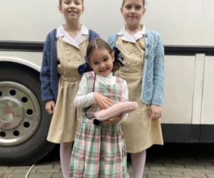 Stulecie Winnych 4. Julia (Nadia Głazińska), Ula (Sabina Bendarz), Hania (Maja Burzyńska)