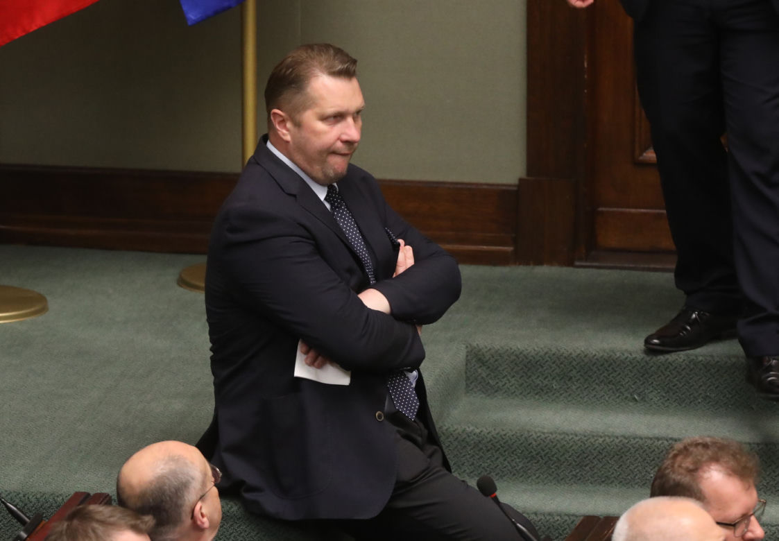 Przemysław Czarnek z żoną