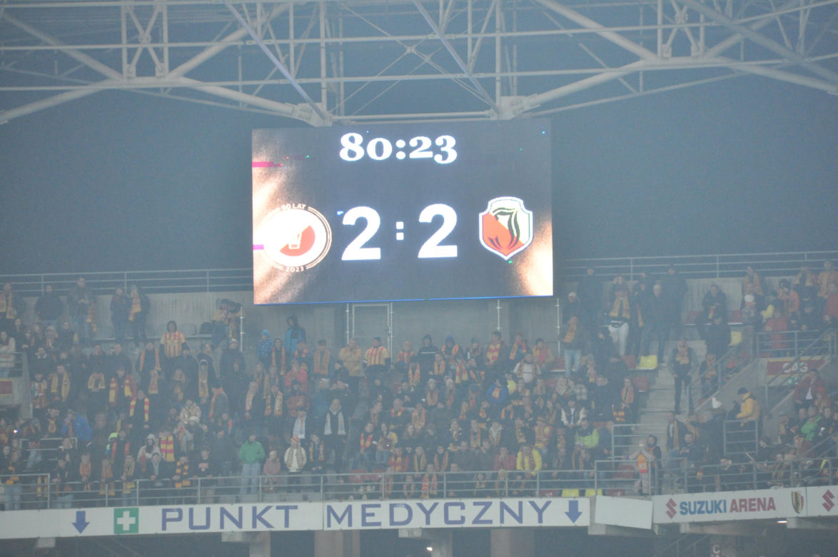 Korona KIelce - Jagiellonia Białystok. Zdjęcia z meczu