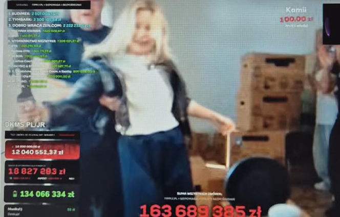 Małgorzata Kożuchowska u Łatwoganga