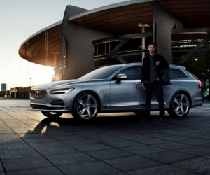 Zlatan Ibrahimovic i Volvo V90