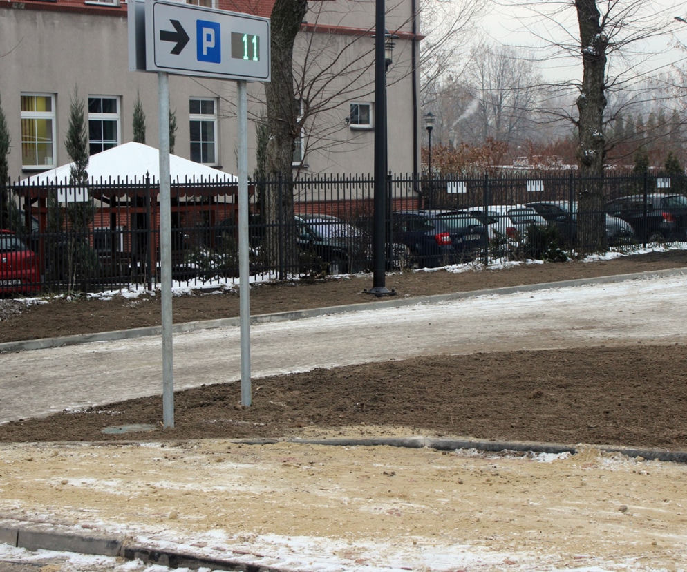 Parking w Rudzie Śląskiej przy ul. Planty Kowalskiego