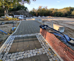 Przebudowa kąpieliska w Dąbiu - październik 2020