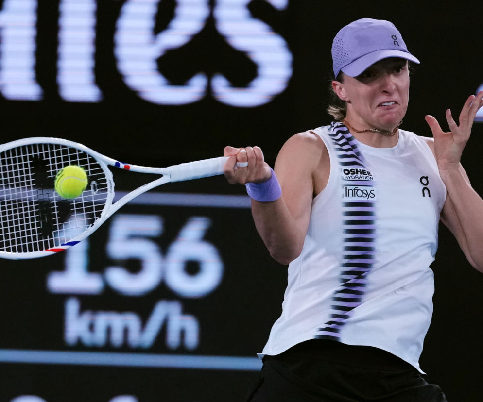 Iga Świątek - Maddison Inglis RELACJA NA ŻYWO z Australian Open [WYNIK]