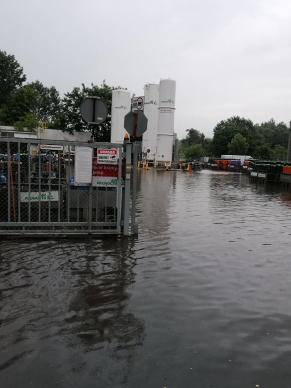 Zalany Poznań i okolice