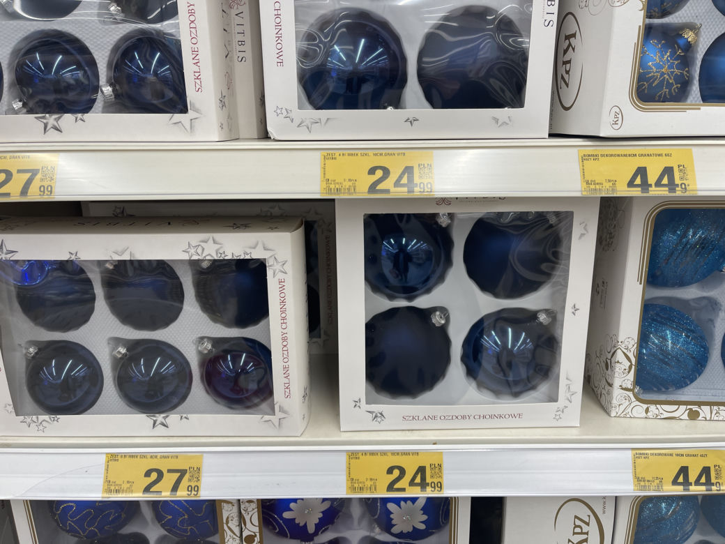 Ceny ozdób świątecznych w Krakowie. Ile trzeba za nie zapłacić?