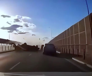 Tragiczny wypadek w Łomiankach. Nagranie ze zderzenia mrozi krew w żyłach