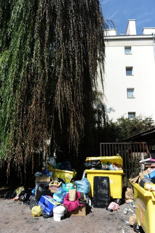 Podpalacz grasuje po Warszawie. 12 spalonych wiat jednej nocy