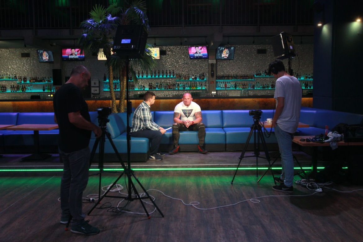 Krystian Pudzianowski w Arenie Koloseum