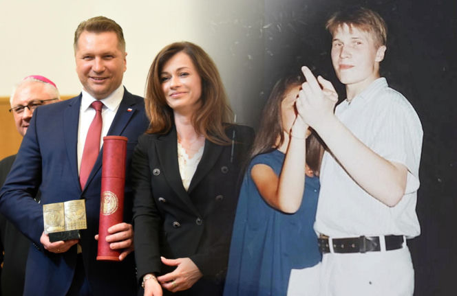 Przemysław Czarnek był królem parkietu we włoskim hotelu. Tam poznał piękną małżonkę