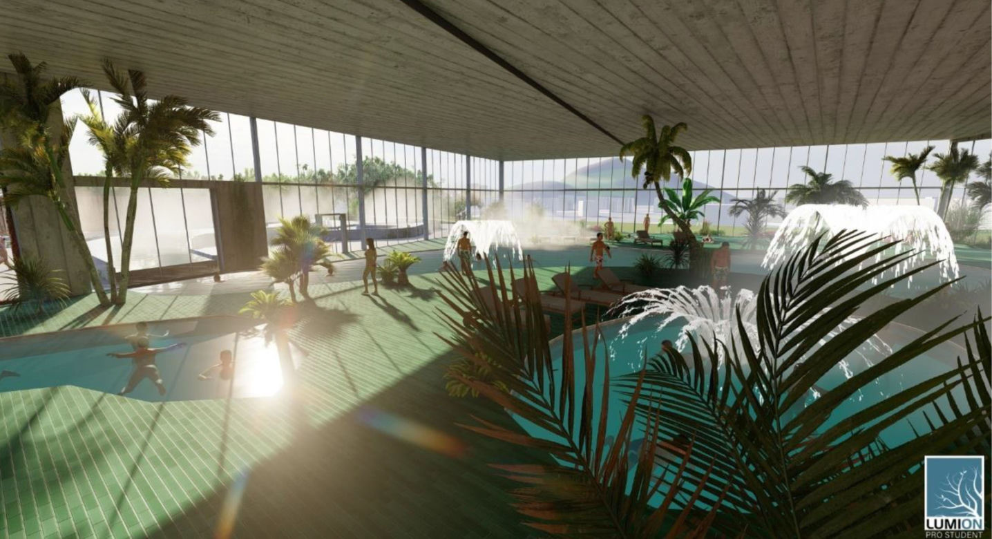 Studentka Politechniki Rzeszowskiej stworzyła projekt sanatorium w Birczy. Robi wrażenie!
