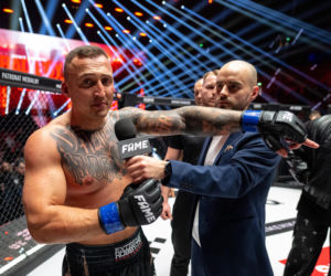Denis Załęcki - Bartek Szachta na Fame MMA 30