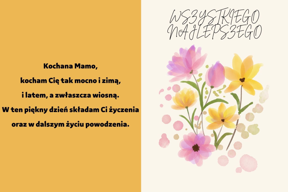 Wszystkiego najlepszego z okazji Dnia Matki 2022!
