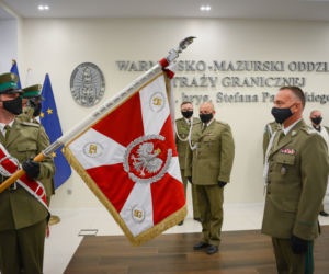 Nowi funkcjonariusze w szeregach warmińsko-mazurskiej straży granicznej [ZDJĘCIA]