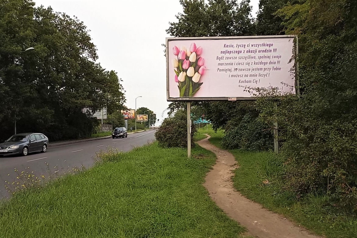 Nietypowe billboardy w Szczecinie