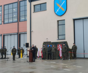 Otwarcie hali remontowej w 18. Łomżyńskim Pułku Logistycznym