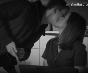 M jak miłość. Jakub Karski (Krzysztof Kwiatkowski), Kasia (Paulina Lasota)