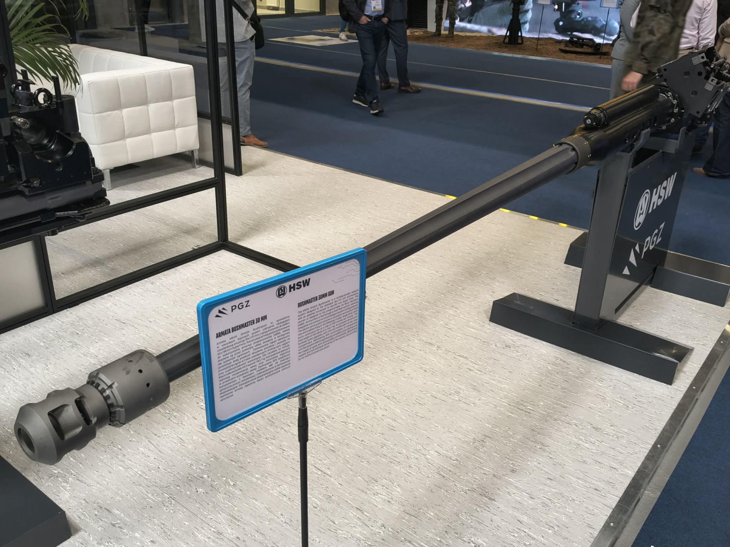 Armaty Bushmaster z polskiej fabryki. Huta Stalowa Wola i Northrop Grumman podpisały strategiczne porozumienie