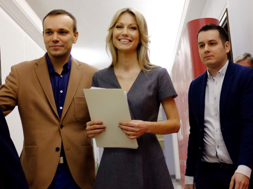 Konferencja Magdaleny Ogórek