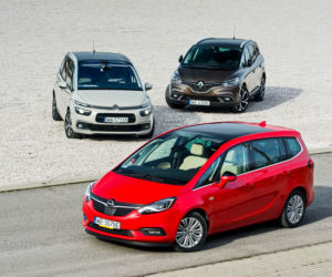 Renault Grand Scenic, Opel Zafira, Citroen Grand C4 Picasso