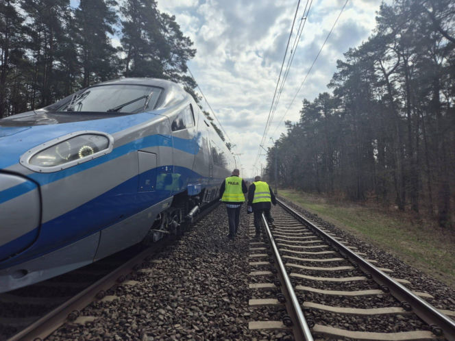 Do dramatycznego zdarzenia doszło na w okolicach Susza. Pociąg Pendolino potrącił nastolatka